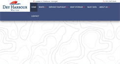 Desktop Screenshot of dryharbourmarine.com